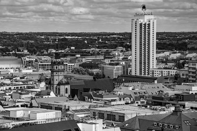 Cityscape against sky