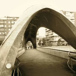 View of bridge in city