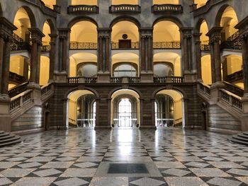 Interior of empty palace