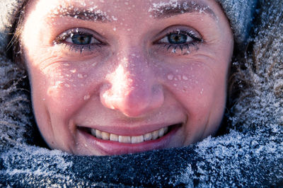 Portrait of young woman