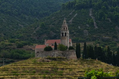 View of a temple building