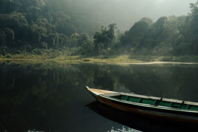 Scenic view of lake