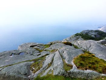 Scenic view of beach