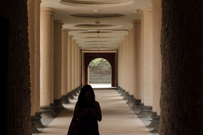 Corridor of building