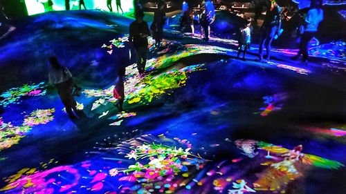 illuminated