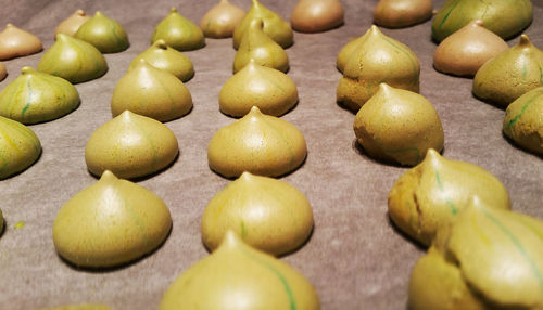 Close-up of fruits on table