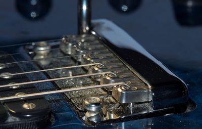 Close-up of guitar