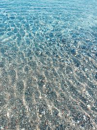 Full frame shot of rippled water