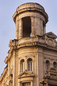 Hotel tower. 19th century style.