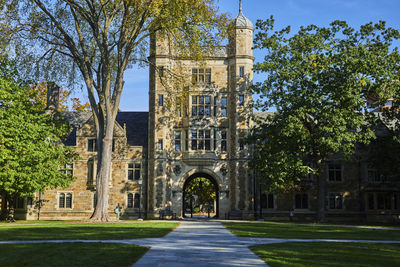 View of historical building