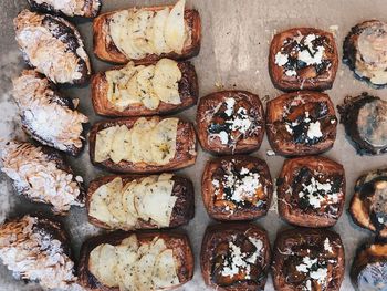 Full frame shot of bread