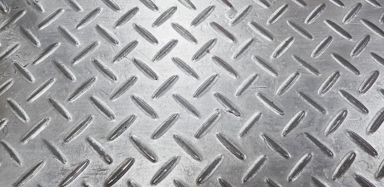 FULL FRAME SHOT OF METAL PATTERN