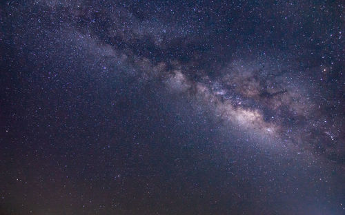 Low angle view of stars in sky