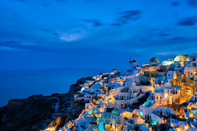 Famous greek tourist destination oia, greece