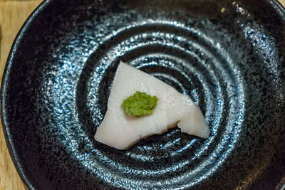 Close-up of dessert on plate