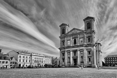 Exterior of church against sky