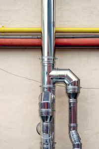 Close-up of pipes