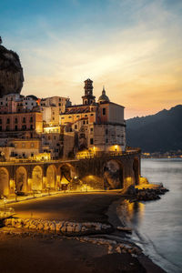 Amalfi coast in italy taken in may 2022