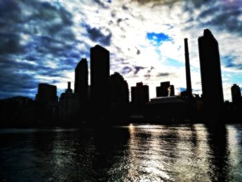 River with buildings in background