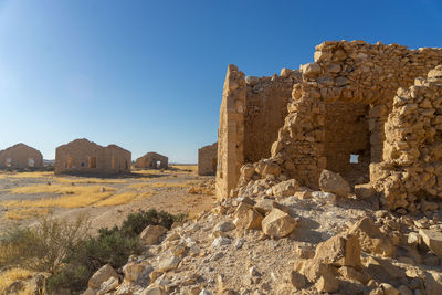 Old ruins against sky