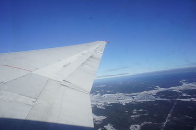 Aerial view of landscape