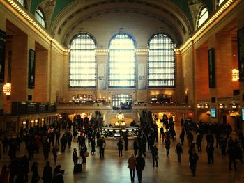 Interior of building