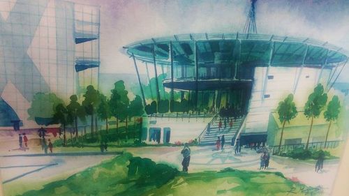 View of built structure