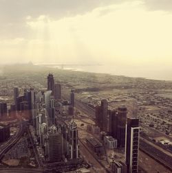 View of cityscape against sky