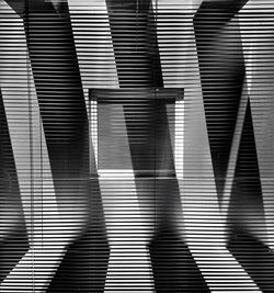 Full frame shot of closed shutter of building