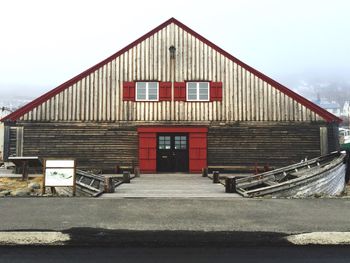 Exterior of building against sky