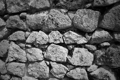 Full frame shot of stones