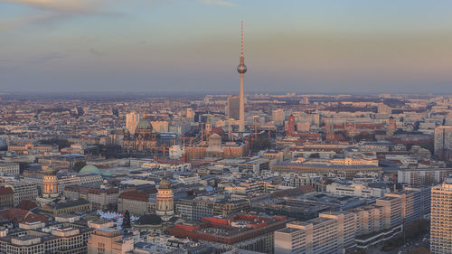 Aerial view of cityscape