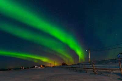 Northen lights at lofoten 