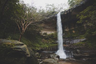 View of waterfall