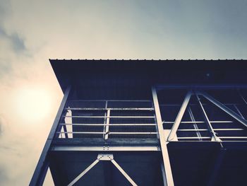 Low angle view of building against sky