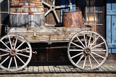 Old abandoned wheel