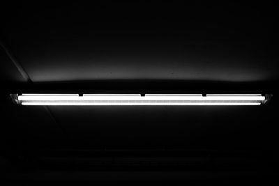 Low angle view of illuminated ceiling