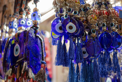 Evil eye beads, traditional souvenirs in istanbul