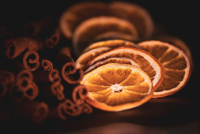 Close-up of illuminated light bulb