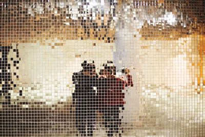 Full frame shot of modern office building