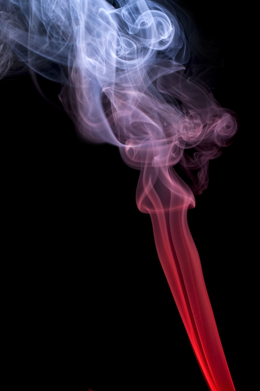 CLOSE-UP OF SMOKE