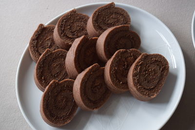 Close-up of food on table