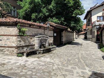 Street amidst buildings in city