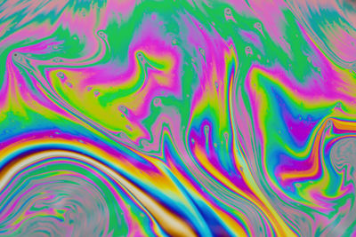 Full frame shot of multi colored water