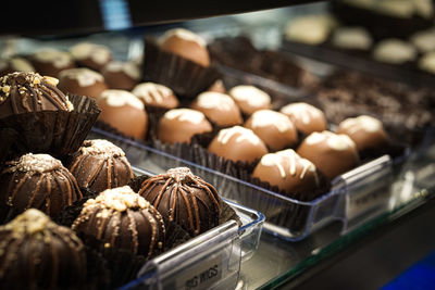 Close-up of food for sale at market stall