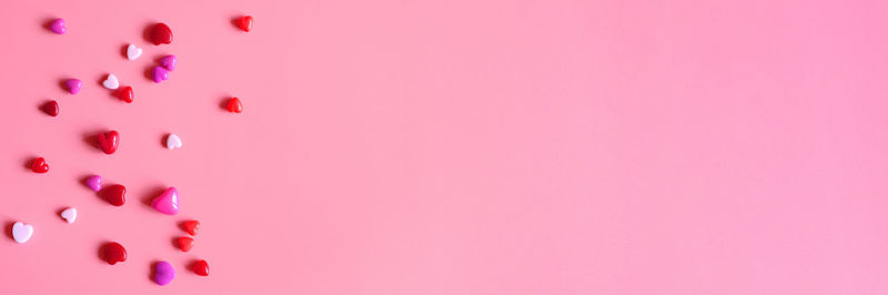 Full frame shot of pink painting