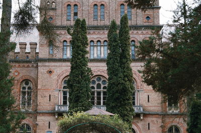 Low angle view of old building