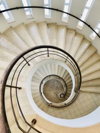 Spiral stairs of the weizmann house by erich mendelsohn