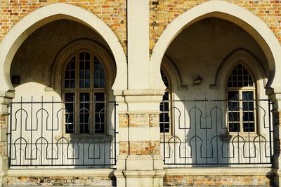 Entrance of old building