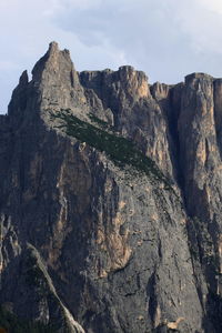 Scenic view of rocky mountains